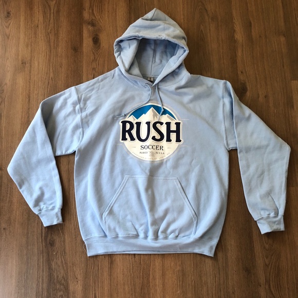 Other - Anheuser Busch Rush Soccer Hoodie Blue Sweatshirt Sports St. Louis Fans